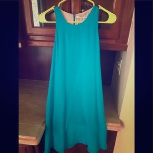 Teal Shift dress